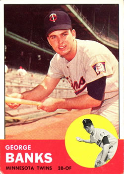 1963 Topps Baseball Cards      564     George Banks RC